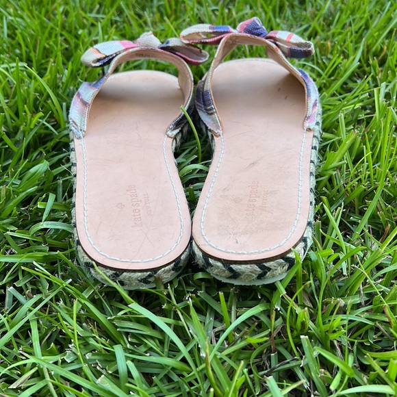 🎀 Kate Spade Espadrille Slide Sandal - Picture 8 of 10